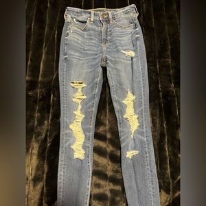 american eagle jeans size 2